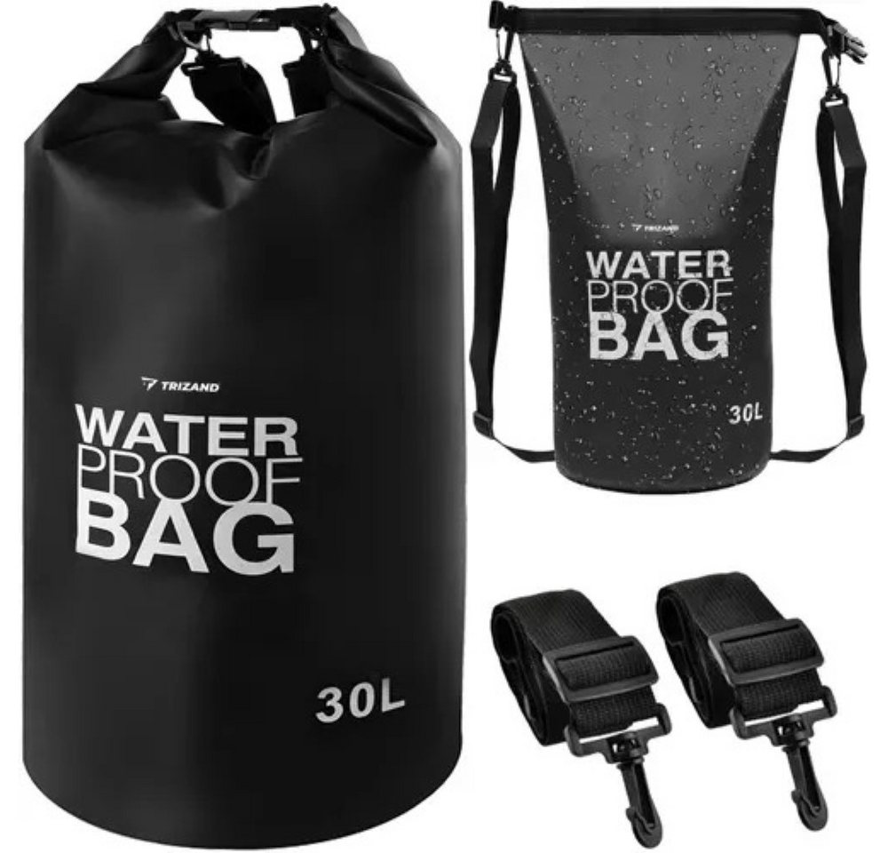 Trizand Drybag AquaShield 30L: Die ultimative wasserdichte Tasche Drybag (Wasserdichte Drybag Tasche Set, 30L Drybag Wasserdichte Tasche), Wasserdichtes PVC-Material, strapazierfähig von Trizand