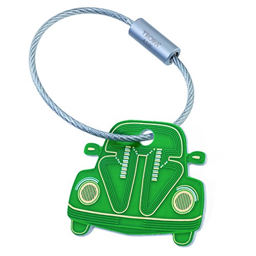 TROIKA E-KÄFER – KR18-09/GR – Schlüsselanhänger in Leiterplatten-Optik – Volkswagen, KÄFER, Kultauto – Aluminium– matt – Bedruckt – grün – TROIKA-Original TROIKA E-KÄFER – KR18-09/GR – Schlüsselanhänger in Leiterplatten-Optik – Volkswagen, KÄFER, Kultauto – Aluminium– matt – Bedruckt – grün – TROIKA-Original von TROIKA