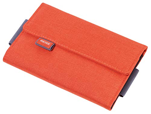 Troika Organizer-Etui für Reisedokumente mit Magnetverschluss orange Troika Organizer-Etui für Reisedokumente mit Magnetverschluss orange von TROIKA