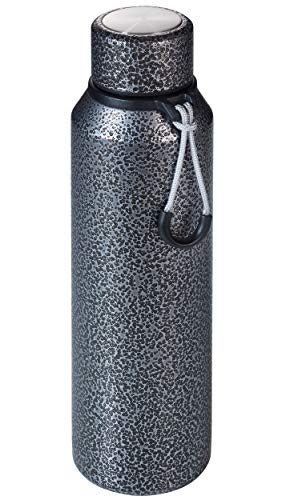 Troika Unisex – Erwachsene GEYSIR Trinkflasche, grau, 77 x 77 x 260 mm von TROIKA