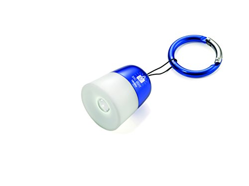 TROIKA Taschenlicht BAG LIGHT – TOR21/DB – rund, Kunststoff/Metal – Taschenlicht, Handtaschenanhänger und LED-Taschenlampe – weißes Licht - blau - das Original von TROIKA von TROIKA