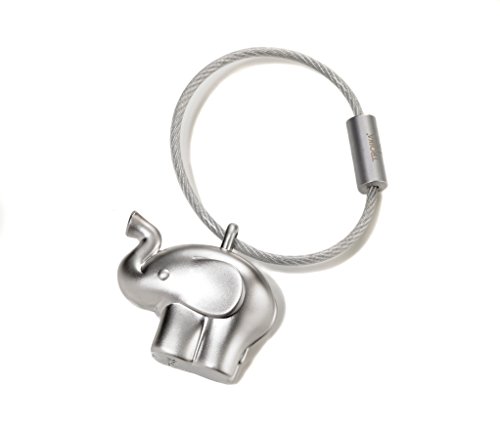 Troika little elephant – KR14-01/MA – Keyring – cast metal– matt – silver – Troika original Troika little elephant – KR14-01/MA – Keyring – cast metal– matt – silver – Troika original von TROIKA