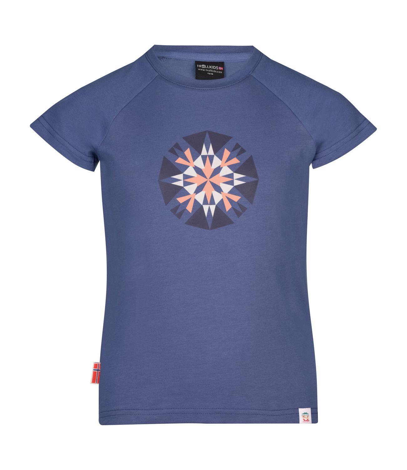 Mädchen Senja T-Shirt Lotusblau von Trollkids