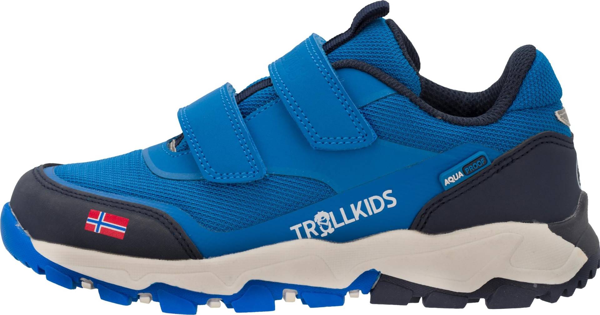 Trollkids, Jungen, Wanderschuhe, Preikestolen Hiker Schuhe (34), Blau von Trollkids