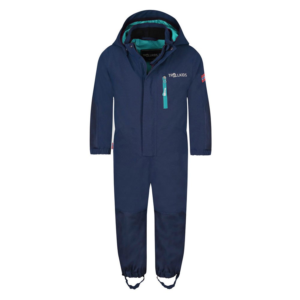 Trollkids Bergen Snowsuit Blau 104 cm Junge von Trollkids