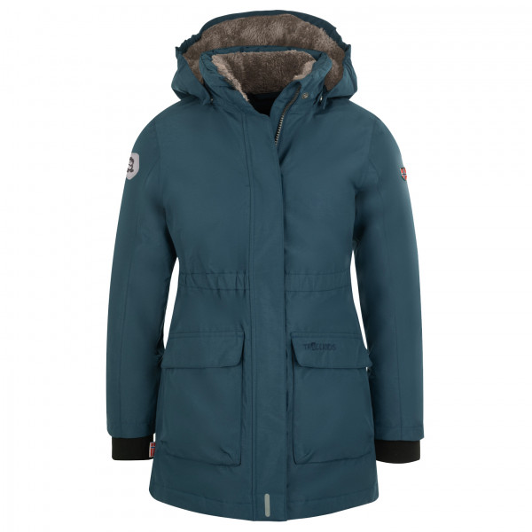 Trollkids - Girl's Alesund Coat - Mantel Gr 92 blau Trollkids - Girl's Alesund Coat - Mantel Gr 92 blau von Trollkids