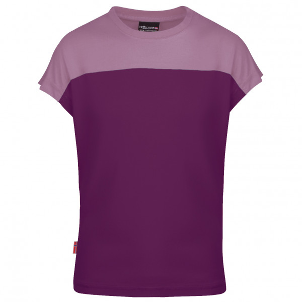 Trollkids - Girl's Bergen T - T-Shirt Gr 104 lila Trollkids - Girl's Bergen T - T-Shirt Gr 104 lila von Trollkids