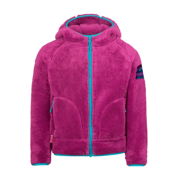 Trollkids - Girl's Borgund Jacket XT - Fleecejacke Gr 116 lila von Trollkids