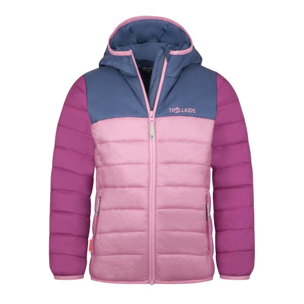 Trollkids - Girl's Eikefjord Jacket - Kunstfaserjacke Gr 140 rosa von Trollkids