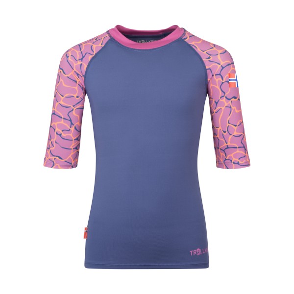 Trollkids - Girl's Haukland T - Lycra Gr 110 blau Trollkids - Girl's Haukland T - Lycra Gr 110 blau von Trollkids