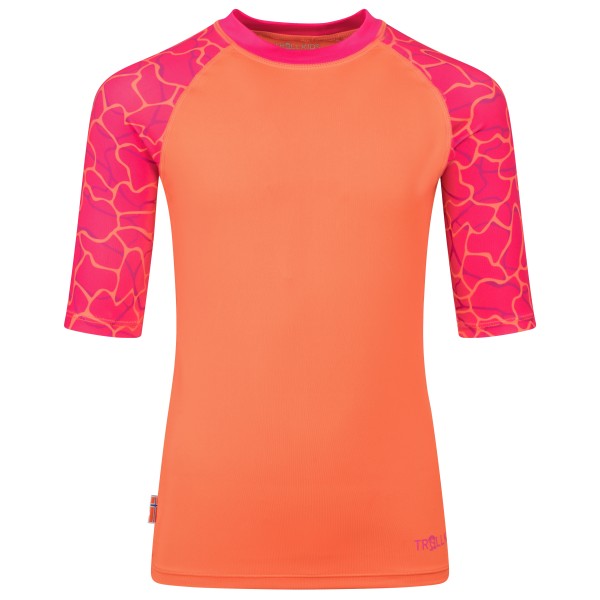 Trollkids - Girl's Haukland T - Lycra Gr 110 rot Trollkids - Girl's Haukland T - Lycra Gr 110 rot von Trollkids