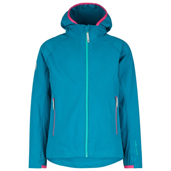 Trollkids - Girl's Kvalvika Jacket - Softshelljacke Gr 92 blau Trollkids - Girl's Kvalvika Jacket - Softshelljacke Gr 92 blau von Trollkids