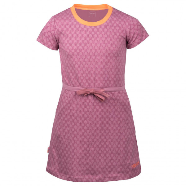 Trollkids - Girl's Noresund Dress - Kleid Gr 134 rosa von Trollkids