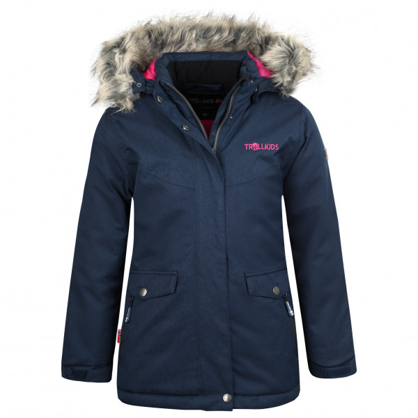 Trollkids - Girl's Oslo Coat XT - Mantel Gr 98 blau Trollkids - Girl's Oslo Coat XT - Mantel Gr 98 blau von Trollkids