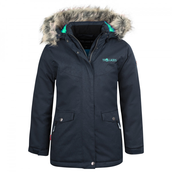 Trollkids - Girl's Oslo Coat XT - Mantel Gr 98 blau Trollkids - Girl's Oslo Coat XT - Mantel Gr 98 blau von Trollkids