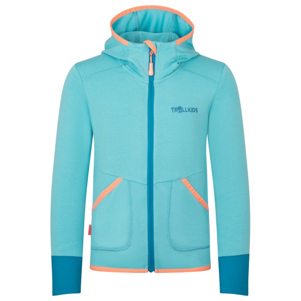 Trollkids - Girl's Saltfjord Jacket - Sweat- & Trainingsjacke Gr 92 türkis Trollkids - Girl's Saltfjord Jacket - Sweat- & Trainingsjacke Gr 92 türkis von Trollkids