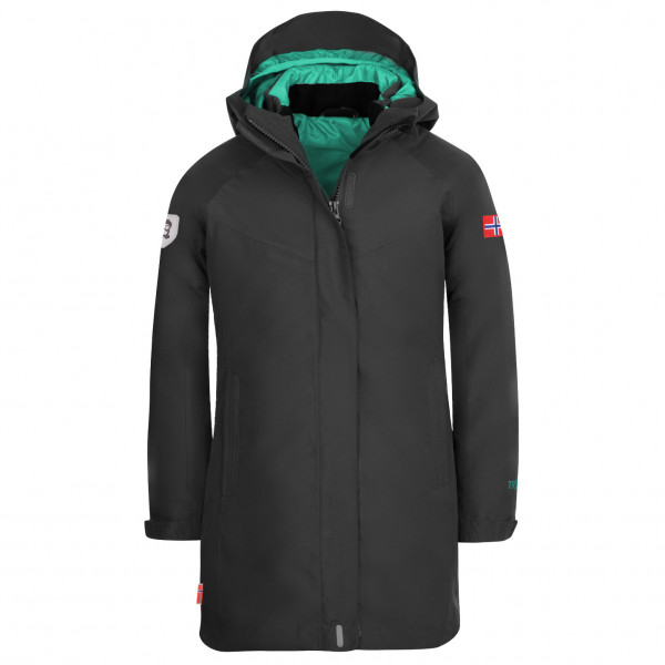Trollkids - Girl's Senja 3in1 Coat - Mantel Gr 110 schwarz Trollkids - Girl's Senja 3in1 Coat - Mantel Gr 110 schwarz von Trollkids