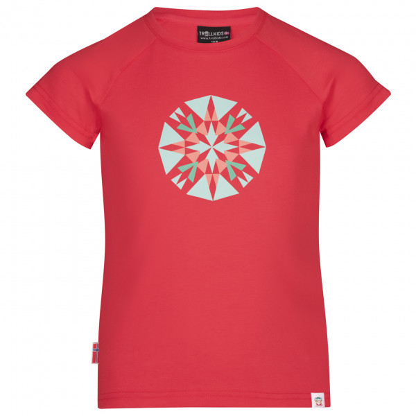 Trollkids - Girl's Senja T - T-Shirt Gr 128 rot Trollkids - Girl's Senja T - T-Shirt Gr 128 rot von Trollkids