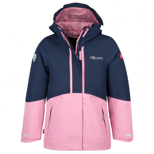 Trollkids - Girl's Skanden 3in1 Jacket - Doppeljacke Gr 92 rosa/blau Trollkids - Girl's Skanden 3in1 Jacket - Doppeljacke Gr 92 rosa/blau von Trollkids