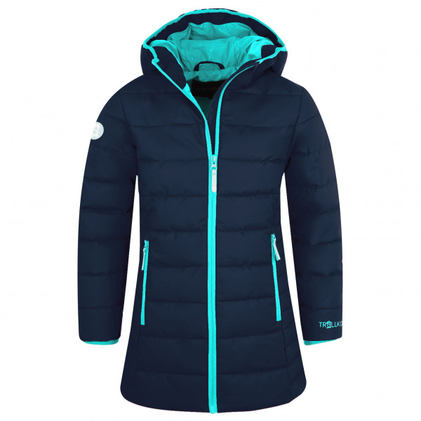 Trollkids - Girl's Stavanger Coat - Mantel Gr 92 blau von Trollkids