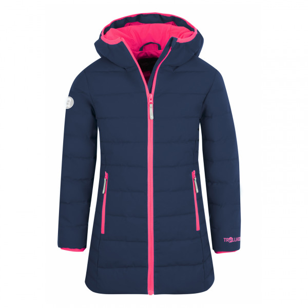 Trollkids - Girl's Stavanger Coat - Mantel Gr 98 blau Trollkids - Girl's Stavanger Coat - Mantel Gr 98 blau von Trollkids