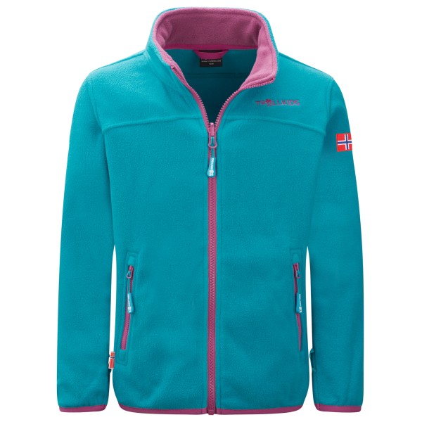 Trollkids - Girls Oppdal Jacket XT - Fleecejacke Gr 176 türkis Trollkids - Girls Oppdal Jacket XT - Fleecejacke Gr 176 türkis von Trollkids