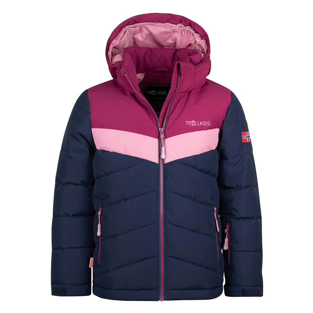 Trollkids Gryllefjord Jacket Rosa 152 cm Junge von Trollkids