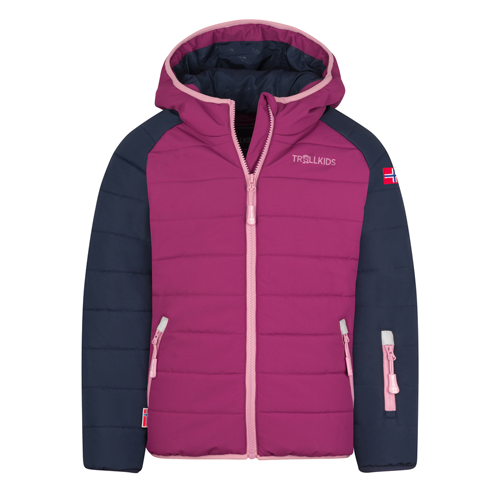 Trollkids Hafjell Pro Jacket Lila 104 cm Junge von Trollkids