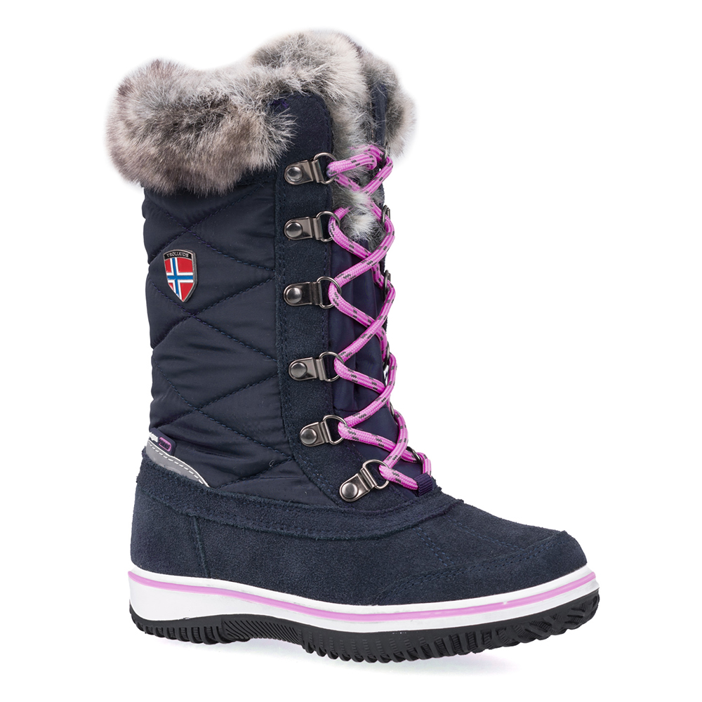 Trollkids Holmenkollen Snow Boots Lila EU 36 von Trollkids