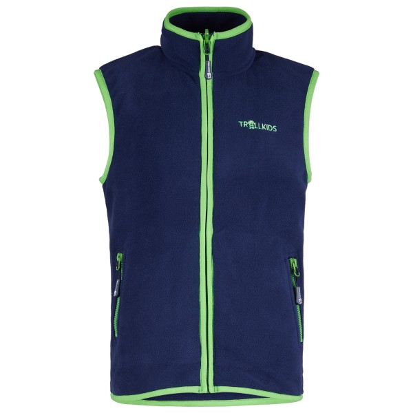 Trollkids - Kid's Arendal Vest - Fleeceweste Gr 128 blau Trollkids - Kid's Arendal Vest - Fleeceweste Gr 128 blau von Trollkids