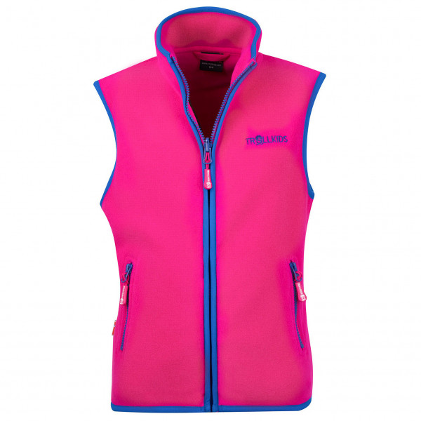 Trollkids - Kid's Arendal Vest - Fleeceweste Gr 164 rosa von Trollkids