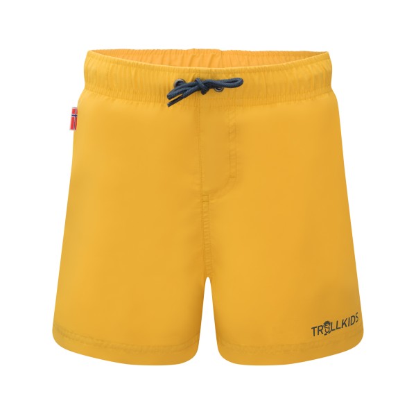 Trollkids - Kid's Balestrand Shorts - Badehose Gr 92 gelb/orange von Trollkids
