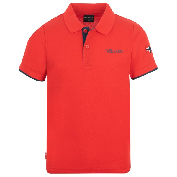 Trollkids - Kid's Bergen Polo XT - Polo-Shirt Gr 116 rot Trollkids - Kid's Bergen Polo XT - Polo-Shirt Gr 116 rot von Trollkids