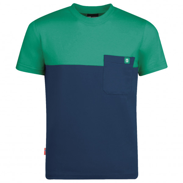 Trollkids - Kid's Bergen T - T-Shirt Gr 104 blau von Trollkids