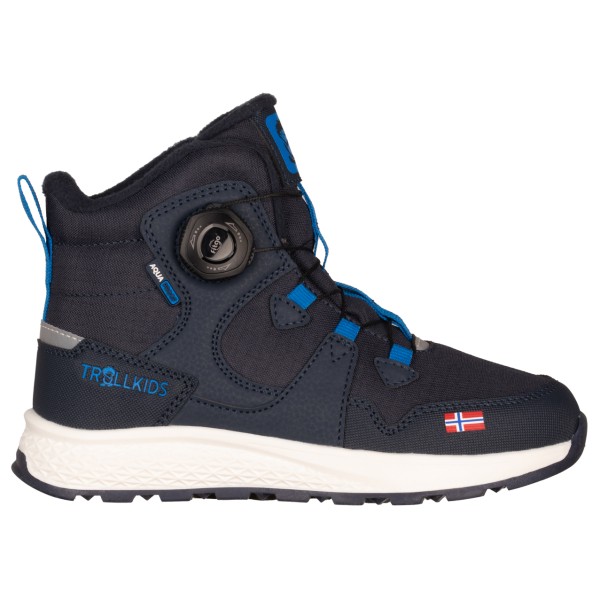 Trollkids - Kid's Bergen Winter Mid Cut - Winterschuhe Gr 29 blau von Trollkids