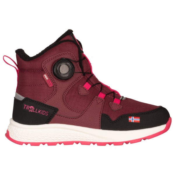 Trollkids - Kid's Bergen Winter Mid Cut - Winterschuhe Gr 38 rot von Trollkids