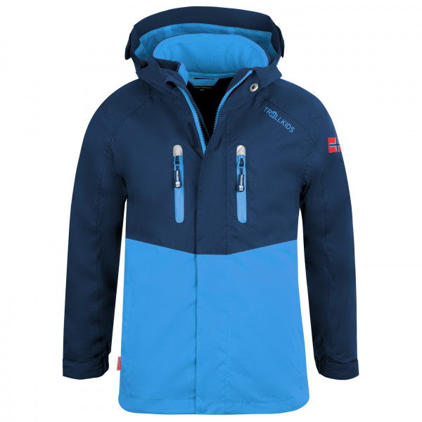 Trollkids - Kid's Bryggen 3in1 Jacket - Doppeljacke Gr 110 blau Trollkids - Kid's Bryggen 3in1 Jacket - Doppeljacke Gr 110 blau von Trollkids