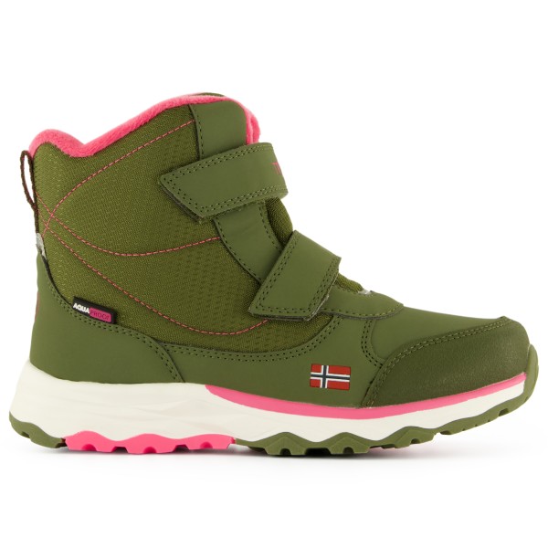 Trollkids - Kid's Hafjell Winter Boots - Winterschuhe Gr 28 oliv von Trollkids