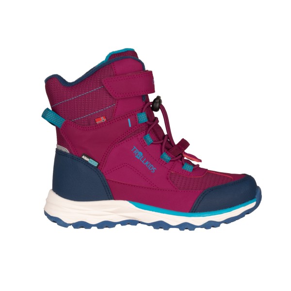 Trollkids - Kid's Hafjell Winter Boots XT - Winterschuhe Gr 38 lila von Trollkids