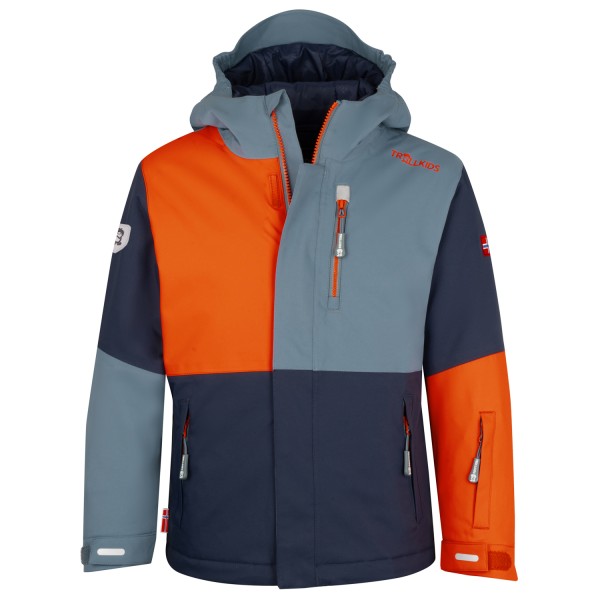 Trollkids - Kid's Hallingdal Jacket - Winterjacke Gr 128 blau von Trollkids