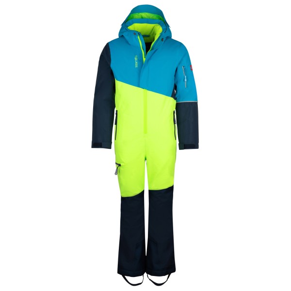 Trollkids - Kid's Hallingdal Snowsuit - Overall Gr 92;98 blau;bunt von Trollkids