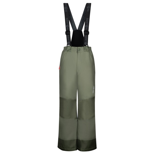 Trollkids - Kid's Hammerfest Snow Pant - Skihose Gr 116 oliv von Trollkids