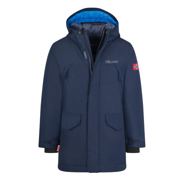 Trollkids - Kid's Harstad Jacket - Kunstfaserjacke Gr 104 blau Trollkids - Kid's Harstad Jacket - Kunstfaserjacke Gr 104 blau von Trollkids