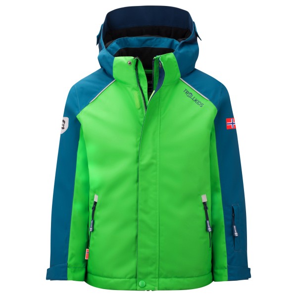 Trollkids - Kid's Holmenkollen Snow Jacket Pro - Skijacke Gr 128 grün von Trollkids