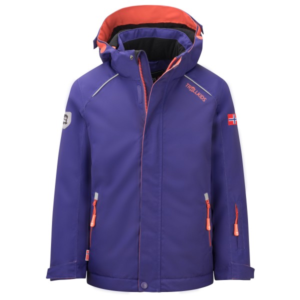 Trollkids - Kid's Holmenkollen Snow Jacket Pro - Skijacke Gr 176 lila/blau von Trollkids