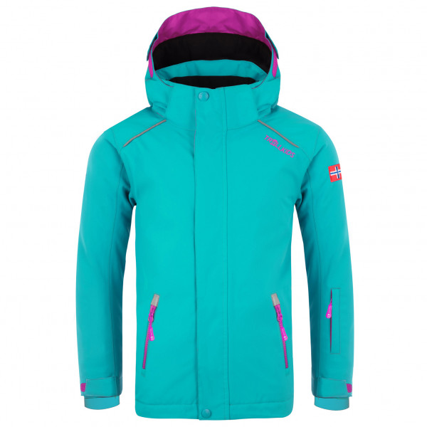 Trollkids - Kid's Holmenkollen Snow Jacket Pro - Skijacke Gr 92 türkis von Trollkids