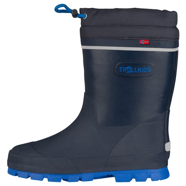 Trollkids - Kid's Isfjord Thermo Winter Rubber Boot XT - Gummistiefel Gr 37 blau von Trollkids