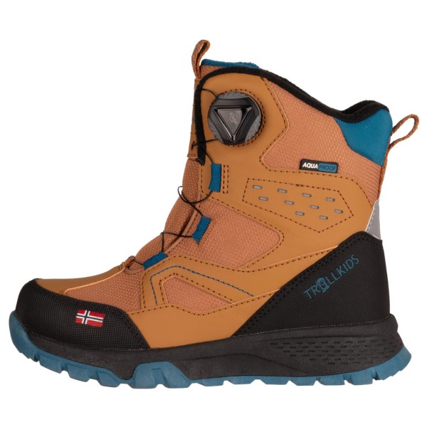 Trollkids - Kid's Kirkenes Winter Boots - Winterschuhe Gr 28 orange von Trollkids