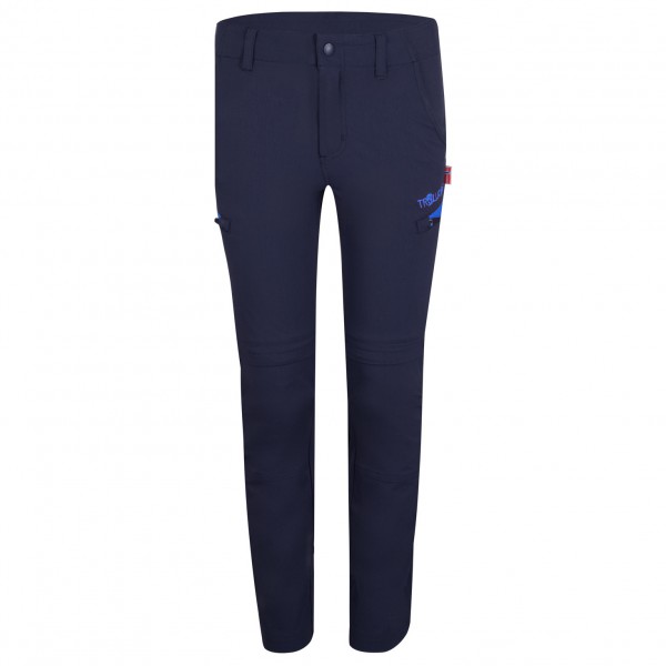 Trollkids - Kid's Kjerag Zip Off Pants - Trekkinghose Gr 140 blau von Trollkids