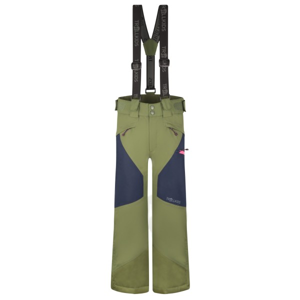 Trollkids - Kid's Kongsberg Ski Pant - Skihose Gr 140 oliv Trollkids - Kid's Kongsberg Ski Pant - Skihose Gr 140 oliv von Trollkids